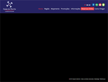 Tablet Screenshot of casasdomoinho.com